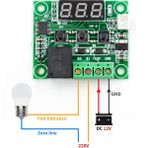 Arduino W1209 Kuluçka Akvaryum Buzdolabı Dijital Termostat