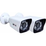 Area 1000 TVL 6 Atom LED 2 Adet Analog Beyaz Güvenlik Kamerası