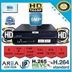 AREA GÜVENLİK SİSTEMLERİ 8 Kanal 8 MP 1440P Xmeye NVR IP Kamera Kayıt Cihazı AR-4508 (Metal)