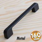 Arel Kulp Mobilya Mutfak Dolabi Cekmece Dolap Kulplari Kapak Kulpu Kulbu Siyah 160 Mm Metal