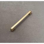 Arel Mat Siyah Tv Ünitesi Vestiyer Yatak Odası Mutfak Dolap Çekmece Kulpu 224 Mm (22,4 Cm) 2 Adet