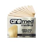 Aremed 2x100 Adet Abeslang Ahşap Dil Çubuğu Ağda Spatulası