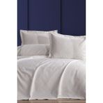 Aren 3 Parça Çift Kişilik Pike Takımı 240X260 Krem