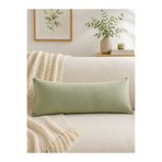 AREN HOME BABY %100 Pamuklu Uzun Yastık Kılıfı 50x100 cm. Haki Yeşil