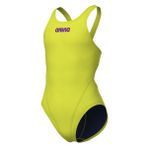 Arena 004764650 Yeşil Team Swimsuit Swim Tech Solid Çocuk Yüzücü Mayosu