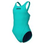 Arena 004764870 Mavi Team Swimsuit Tech Solid Çocuk Yüzücü Mayosu