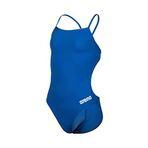 Arena 004765720 Mavi Team Swimsuit Challenge Solid Çocuk Yüzücü Mayosu
