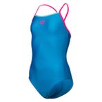 Arena 005919860 Mavi Swimsuit Light Drop Solid Çocuk Yüzücü Mayosu
