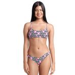 Arena 007081115 Logotype Bandeau Beyaz Kadın Yüzücü Bikini