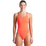 Arena 008054366 Swimsuit Tech Multi Solid Kırmızı Kadın Yüzücü Mayosu