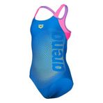 Arena 008104809 Mavi Dim Light Swimsuit Swim Pro Back L Çocuk Yüzücü Mayosu