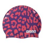 Arena 1E368272 Print 2 Mor Unisex Yüzücü Bonesi