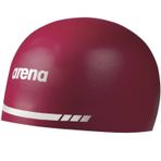 Arena 3D Soft USA Üniseks Yetişkin Silikon Yüzme Bonesi Erkekler ve Kadınlar için Yüzme Havuzu Antrenman ve Yarış Yüzme Seti, Kırmızı, Ekstra Büyük