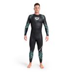 Arena 4970515 Powerskin Storm Wetsuit Siyah Erkek Yarış Mayosu