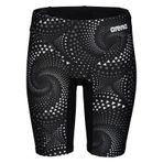 ARENA Boy'S Fireflow Swim Jammer Erkek Çocuk Yüzücü Mayo,Black Team Black 14-15 Yaş