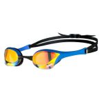 Arena Cobra Ultra Swipe Mr, Yellow Copper-Blue, Yüzücü Gözlükleri