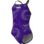 Arena Girls Fireflow Swimsuit Lightdrop Back Kız Çocuk Yüzücü Mayosu 010406900 - Mor - 12 - 13 Yaş