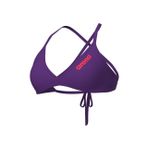 ARENA Kadın Solid Tie Back MaxLife bikini üstü tişört (1'li paket)