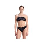 ARENA Logo Single Shoulder Bikini Takımı, 38, 1cb462e6-725c-44a8-9f81-e3100abbd867, Siyah, Kadın