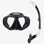 Arena Premium Unisex Siyah Şnorkel Seti - 002018 Siyah