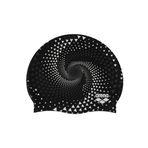 Arena Print 2 Unisex Silikon Yüzme Bonesi, Yetişkinler İçin, Kadın ve Erkekler İçin, Yoğun Antrenman, Rahat, Kaymaz, Uzun Saçlar İçin Yüzme bonesi, Ateş akışı
