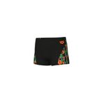ARENA Print Swim Short Erkek Çocuk Şort Mayo Siyah Turuncu, 12-13 Yaş, 010755530, Black Orange, Erkek Çocuklar