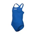 arena Solid Swim Pro Takım Kız Çocuk Tek Parça Mayo, Hızlı Kuruyan Mayo, MaxLife Eco Arena Kumaşı Spor Mayosu, Maksimum Klor Direnci ve UV Korumalı UPF 50+