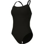 Arena Solid Swimsuit Lightdrop B Kadın Yüzücü Mayosu 005909501 - Siyah - 36