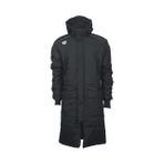 Arena Unisex yetişkin takımı yüzmek Parka katı polar sıcak kış ceket su geçirmez uzun ceket kadınlar ve erkekler için soğuk hava Anorak