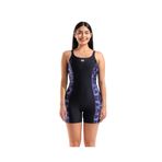 ARENA Woman Sleveless Slimkini Mayo, L, 011079590, Black Batık, Kadın