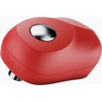 Arendo One Touch Elektrikli Konserve Açacağı, Otomatik 360° Dönüş, Keskin Kenarsız Açılma - Kırmızı
