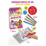 Arenes Prenses - Boya ve Sil Aktivite Kitabı / 3 Yaş +