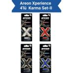 Areon Xperience 4'lü Karma Set-Iı Araba Kokusu Dengeli Koku Yayılımı İle Ferahlatıcı Deneyim