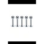 Ares Collection 5 Adet Cerrahi Çelik Labret Kulak Dudak Burun Uyumlu Piercing Set