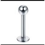Ares Collection G23 Titanium Klasik Tek Toplu Labret Piercing - 8 mm