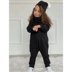 Ares Kids Fashion Tulum Bere ve Boyunluk Dahil Çocuklar ve Bebekler Için - Açık Siyah - 4 Yaş