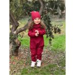 Ares Kids Fashion Tulum Bere ve Boyunluk Dahil Çocuklar ve Bebekler Için - Koyu Kırmızı - 2 Yaş