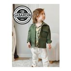 Ares Kids Fashion Yeşil (Haki) Trençkot Çocuk ve Bebek Giyim Bayramlık Hediye Erkek ve Kız
