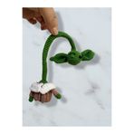 Arescollection EL ÖRGÜSÜ AMİGURİMİ BABY YODA ÇANTA SÜSÜ DİREKSİYON SÜSÜ