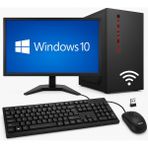 Arestech Intel I5 3340 8 GB Ram 128 GB SSD Wifi Klvaye Mouse 19 Inc Win 10 Set Masaüstü Ofis Bilgisayarı - Siyah - 19 inç LCD Monitör
