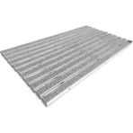 Arfen Gömme Tip Halı Üst Yüzeyli Alüminyum Gri Paspas 60 x 90 cm