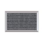 Arfen Halı Üst Yüzeyli Alüminyum Gri Paspas 60 x 120 cm