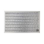 Arfen Halı Üst Yüzeyli Alüminyum Ince Seri Gri Paspas 50 x 80 cm