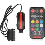 Argb Pc Fan Kontrol Kiti 21 Tuşlu Seri Ata Güç Kontrol Cihazı 5V 3 Pin Pc Gökkuşağı LED Şerit (Yurt Dışından)
