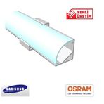 Arge Led Mutfak Dolabı ve Tezgah Altı Bombe Difüzörlü Köşe Bar LED 12V 3000K 200cm