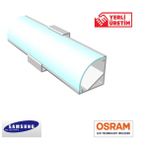 Arge Led Mutfak Dolabi Ve Tezgah Alti Bombe Difuzorlu Kose Bar Led 12V 6500K 50Cm