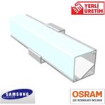 Arge LED Mutfak Dolabı ve Tezgah Altı Köşe Difüzörlü Köşe Bar LED 24V - 1 m - 4000K