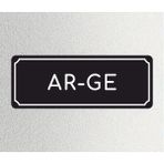 Arge - Ofis Departman Kapı Isimliği , Yönlendirme Uyarı Levhası 24X9 cm 4mm - 24 x 9 cm - 1 Adet