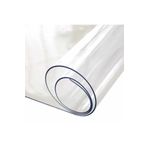 Arge Zemin 1,7 mm Kalınlık 90 x 200 cm Şeffaf Pvc Kalın Kaymaz Masa Örtüsü Koruyucu