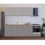 Argemon Oslo Evogloss 270 cm Mutfak Dolabı